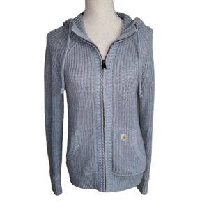 Carhartt zip up hooded sweater